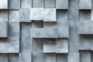 Geometric Patterned Concrete Walls