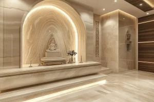 Marble Mandir for a Luxurious