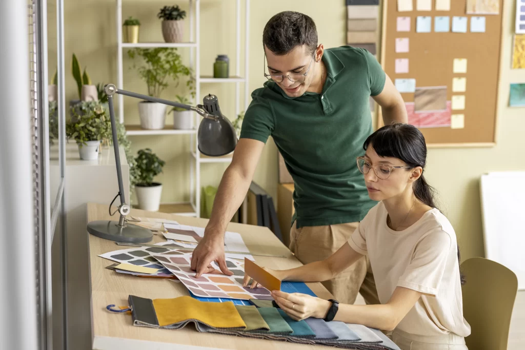 Luxury Interior Designer in Jaipuria Ghaziabad villa living room design by Tanasha.